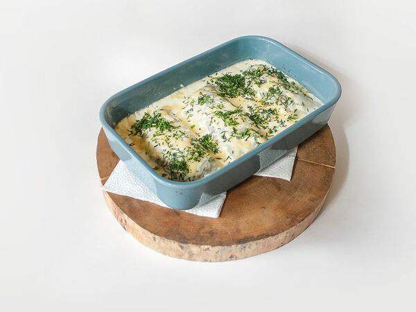 Брынза - Голубцы с грибами