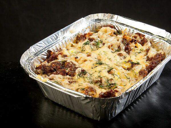 Старые традиции - Картофельная запеканка с говядиной рубленой