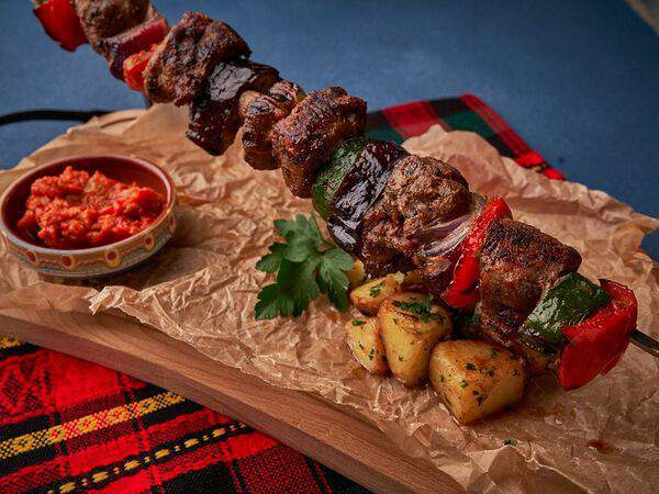 Булгур - Шиш от агнешко