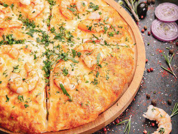 Crazy Brothers - Пицца Морской коктейль