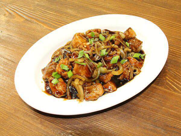 Чи & Фань - Лосось в соевом соусе