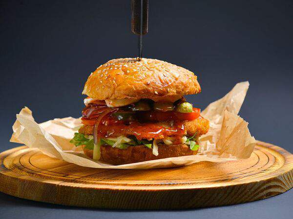 Krug - Бургер с криспи курицей