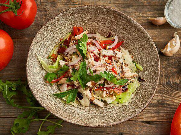 Luna lounge - Летний салат с индейкой