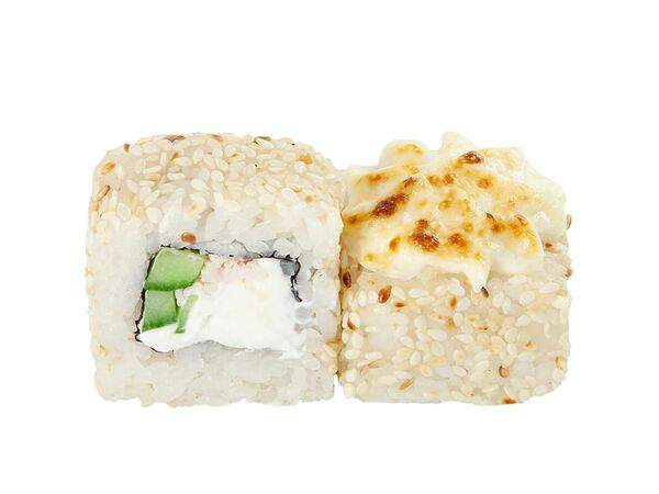 Сытый ниндзя - Запеченный ролл Цезарь