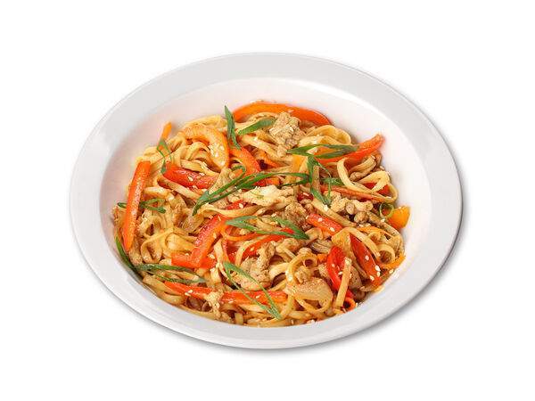 Чебуречная Брынза - Лапша с курицей и овощами