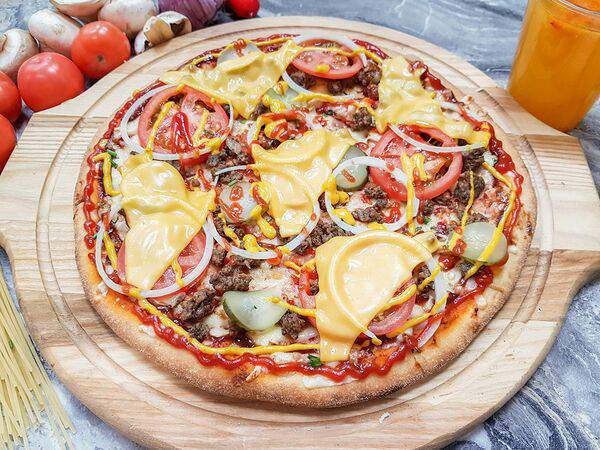 Albano pizza - Пицца Чизбургер