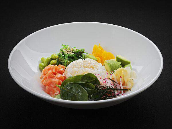 Sushi maki - Поке с лососем