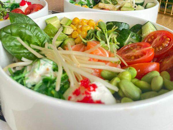 Мистер бао - Поке с лососем