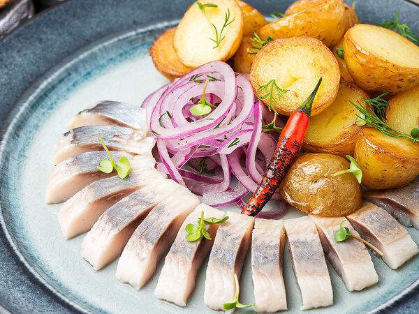 Пряности & Радости - Сельдь с картофелем