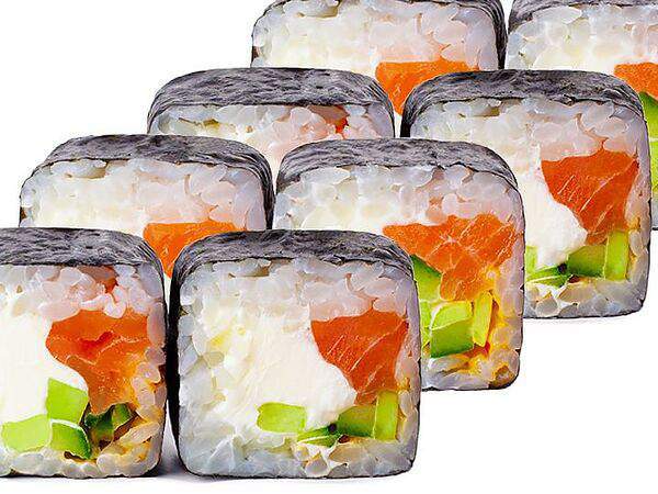 Самые Японские Суши - Ролл футо с лососем