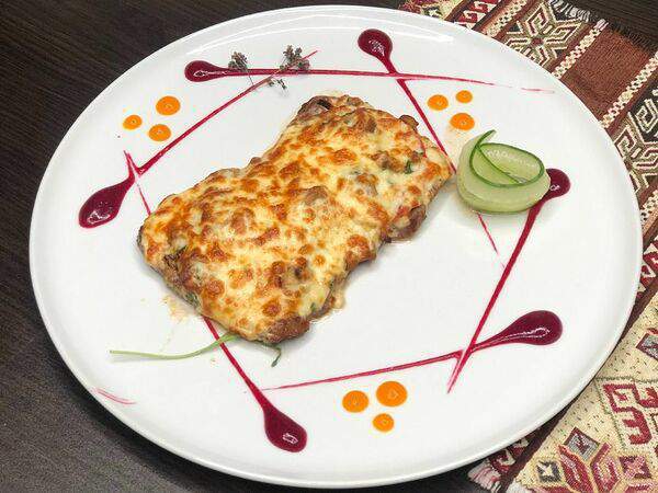 Кавказская пленница - Свинина, запеченная с грибами