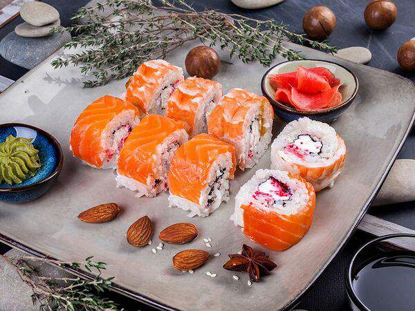 Дом роллов - Ролл Филадельфия Люкс