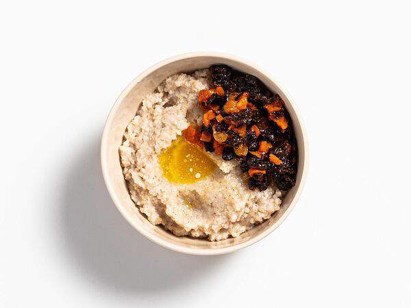 Берег - Каша ячневая на воде с сухофруктами