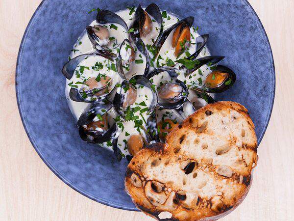 Капитал Grill & Beer - Мидии в голубых раковинах