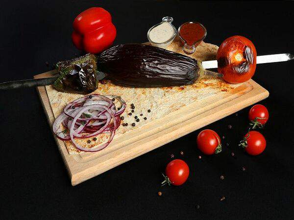 Шашлык на дровах - Овощной микс