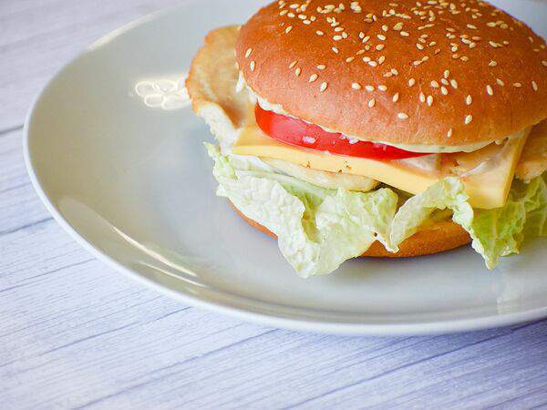 Лайвер - Бургер с курицей