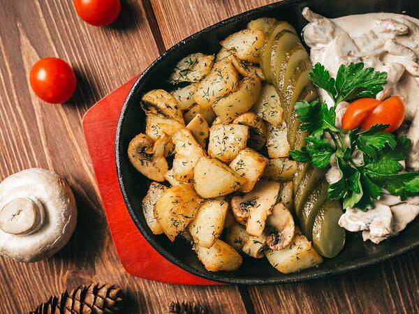 Русская кухня - Скоблянка мясная