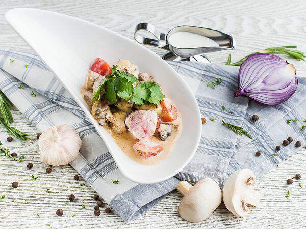 Aura Verdant Restaurant - Теплый салат