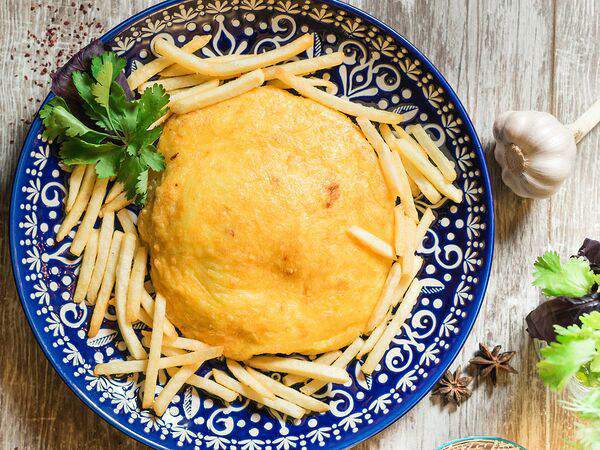 Миндаль - Мясо по-хански