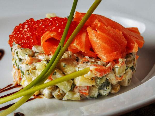 Вобла - Оливье