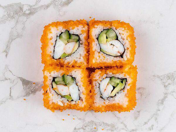 Васаби - Ролл Калифорния с креветкой