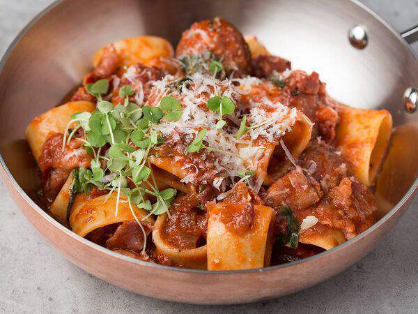 Osteria Mario - Аматричиана с польпетте