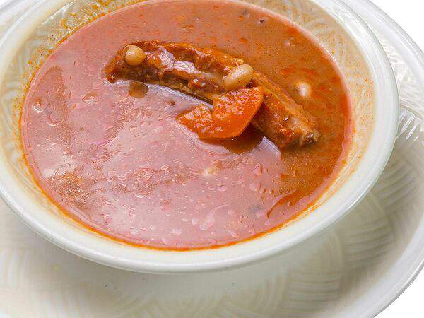 Югославия гриль - Суп пасуль с копчёностями