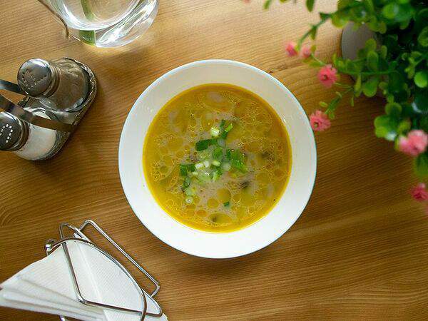 Папина дача - Грибной суп с сыром