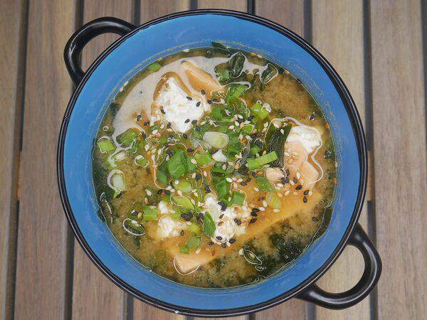 Kaikan - Мисо суп с лососем