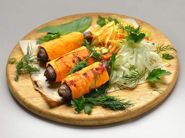 Birliman - Люля-кебаб из барарнины в лаваше