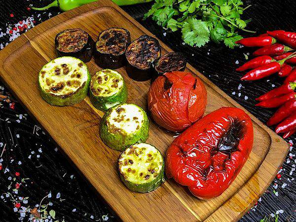 Брашна - Овощи на углях