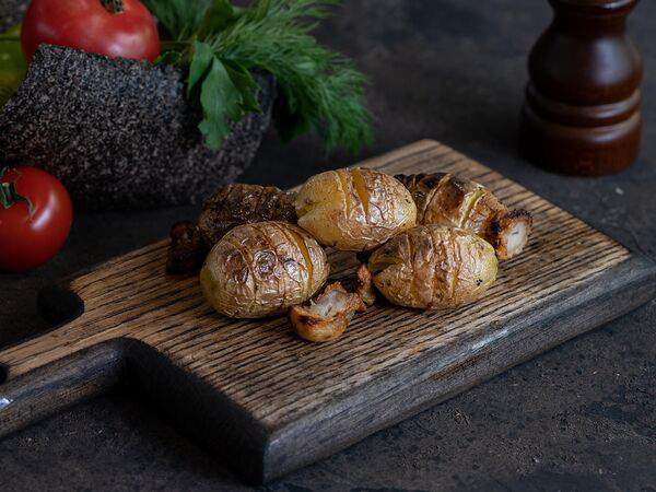 Шашлыки пекарня - Картофель с курдюком