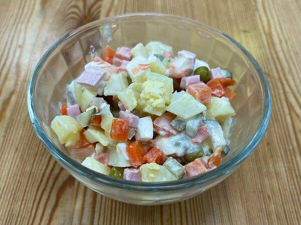 Тарелка - Оливье