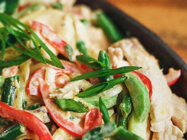 Вобла - Фрикасе из цыпленка