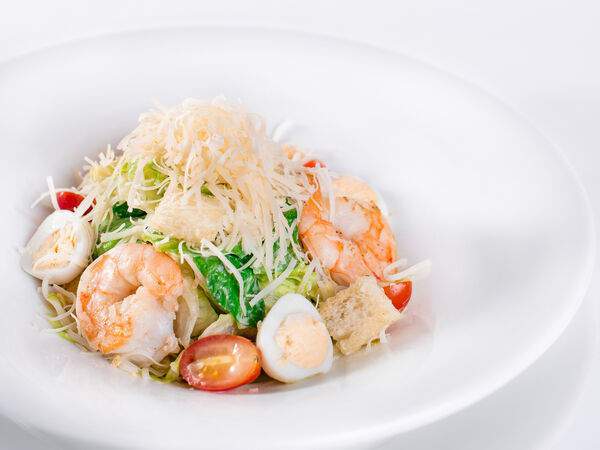 Smart Cafe - Салат Цезарь с креветками