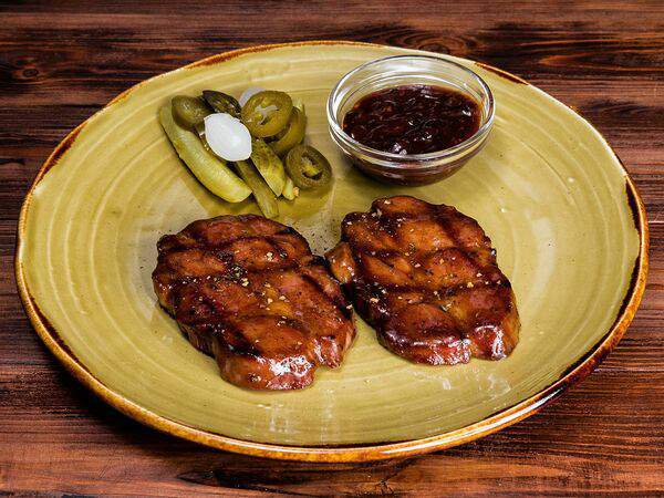 Трактир Колесо - Глазированная свиная шейка