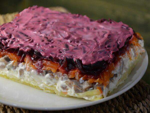 Чебуречная №2 - Салат Сельдь под шубой