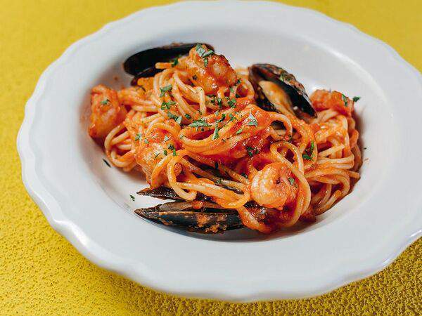 Винзавод - Паста с морепродуктами