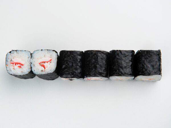 Воки - Классический ролл с крабом