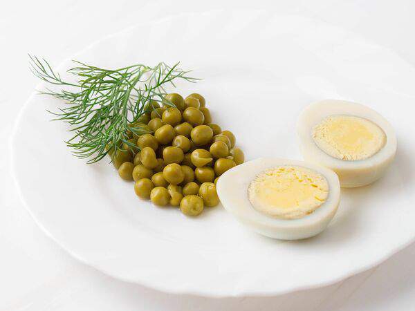 Зерно - Яйцо с гарниром