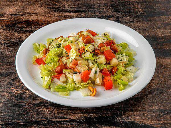 Кафе Шале - Салат опята маринованные с картофелем