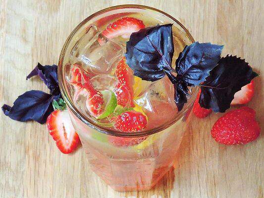 NoNamePizza - Лимонад клубнично-базиликовый