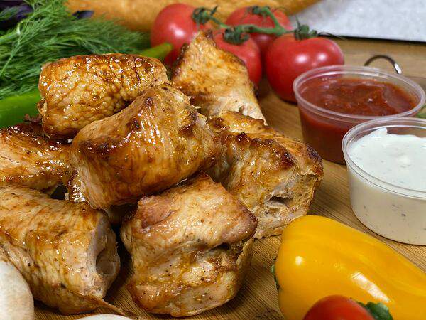 Шашлык тандыр - Шашлык из куриной мякоти