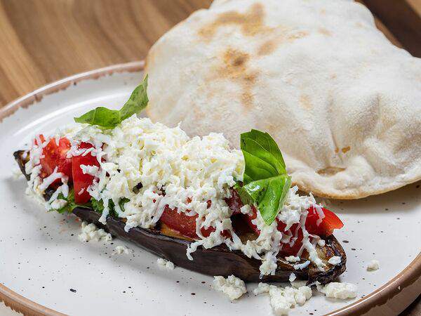 Разжигатели - Запеченный баклажан с томатами