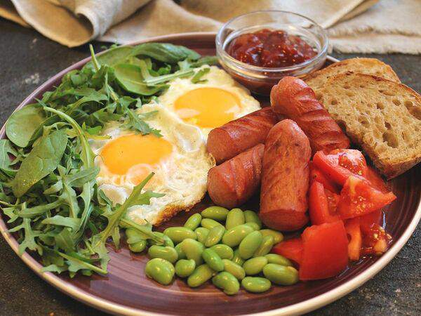 Между нами булочками - Американский завтрак