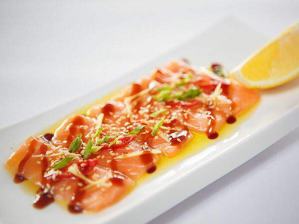 Траттория пицца - Сашими из семги