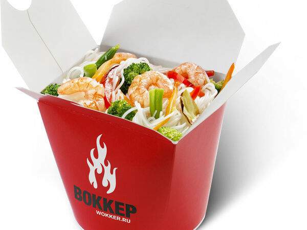 Воккер - Креветки коктейль в устричном соусе