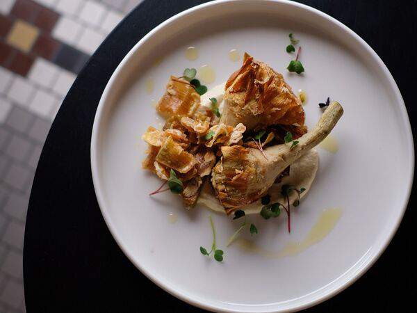 Bisou Bisou Bistro - Жареные артишоки