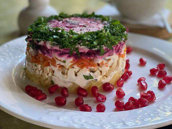 Bodhiartcafe - Селедка под шубой vegan