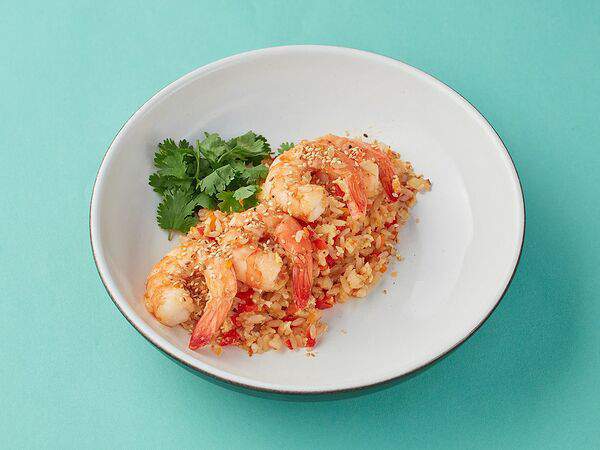 Фартук бистро - Тяхан с креветками